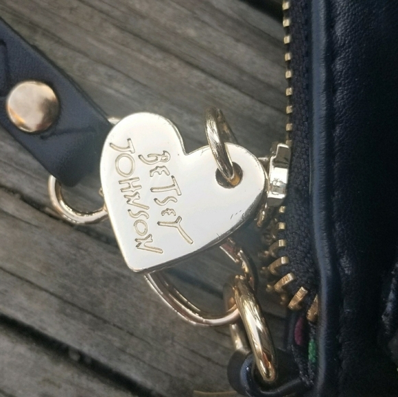 Betsey Johnson Jeweled Crossbody/Clutch - Picture 7 of 10